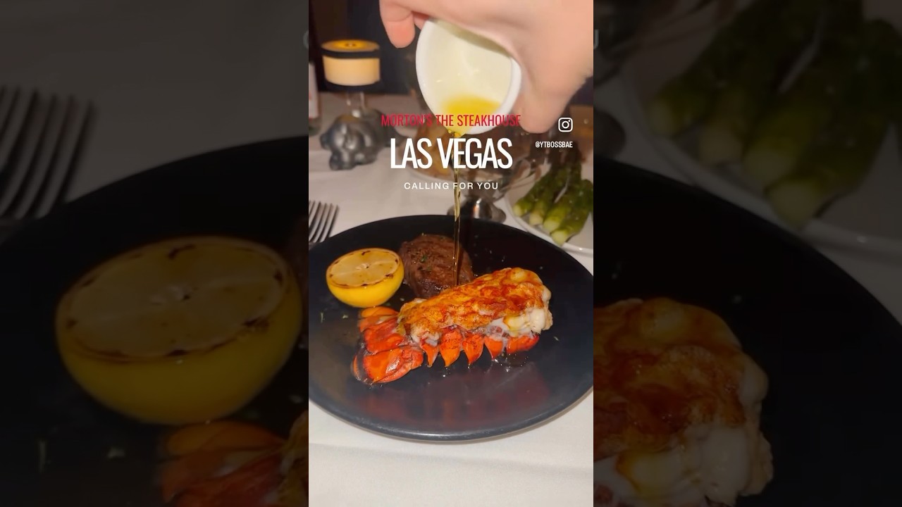 🥩🦞Must-Try Dishes at Morton&rsquo;s The Steakhouse ! #fyp #travel #food #explore #steak #musteat