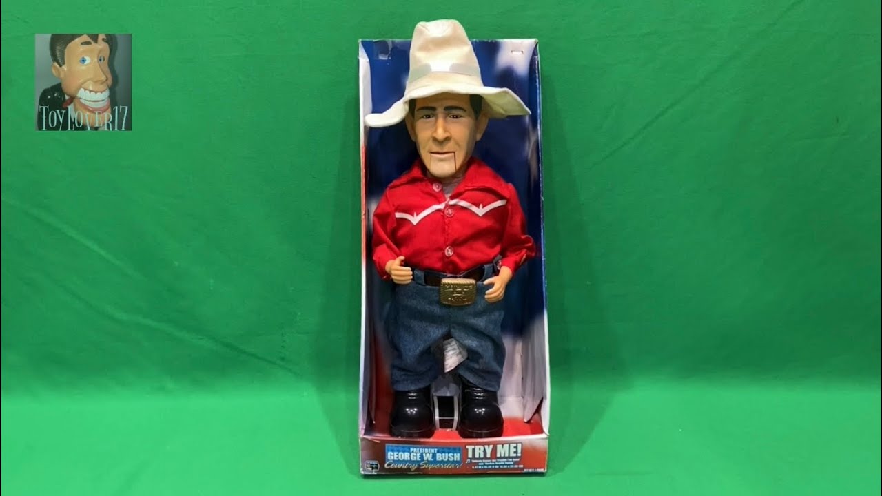 Gemmy 2008 George W. Bush Country Superstar - 2 Songs & 5 Phrases