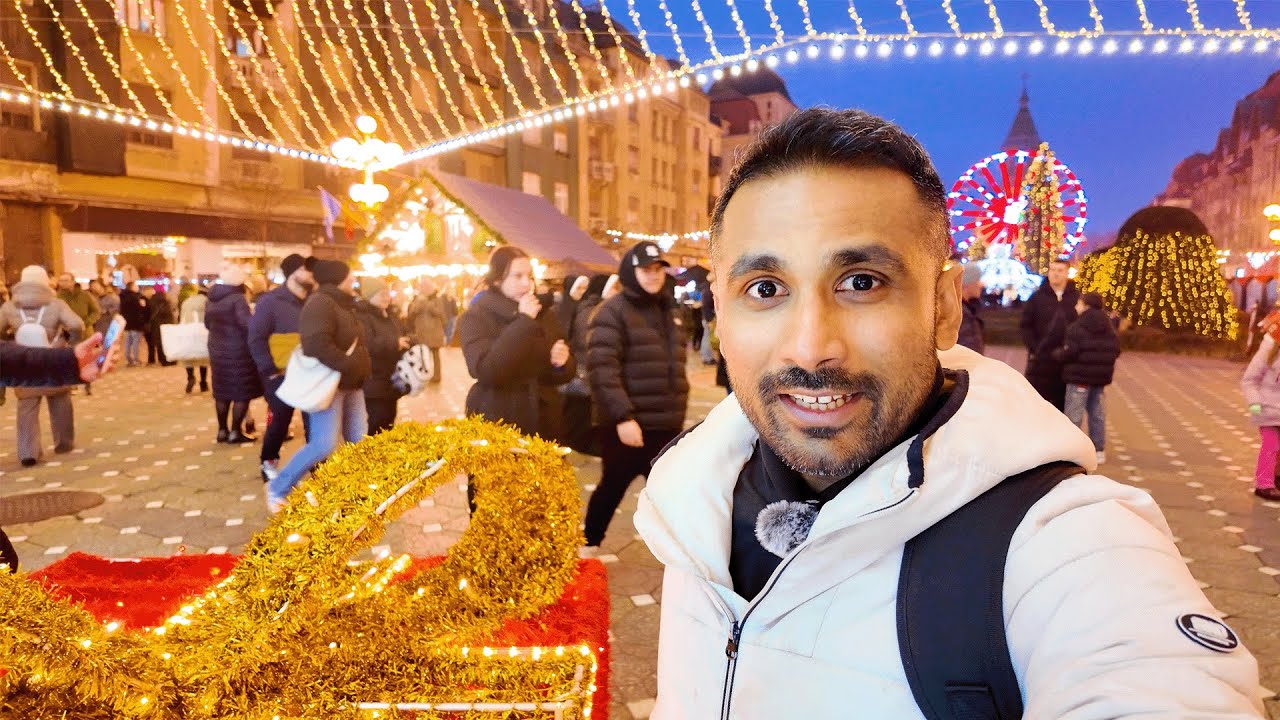 රොමේනියාවට නත්තල් සිනු වැටුණු හැටි 🇷🇴🎄❄️Merry Christmas Romania Vlog 144 #christmas  #romania 