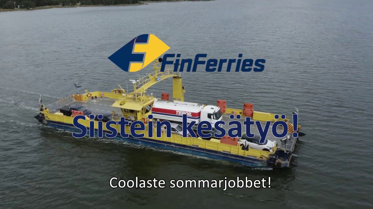 Finferries - Lossinkuljettaja - kesätyövideo 2020
