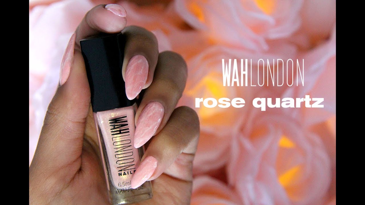 Rose Quartz (WITH REGULAR POLISH!?) | WAH London