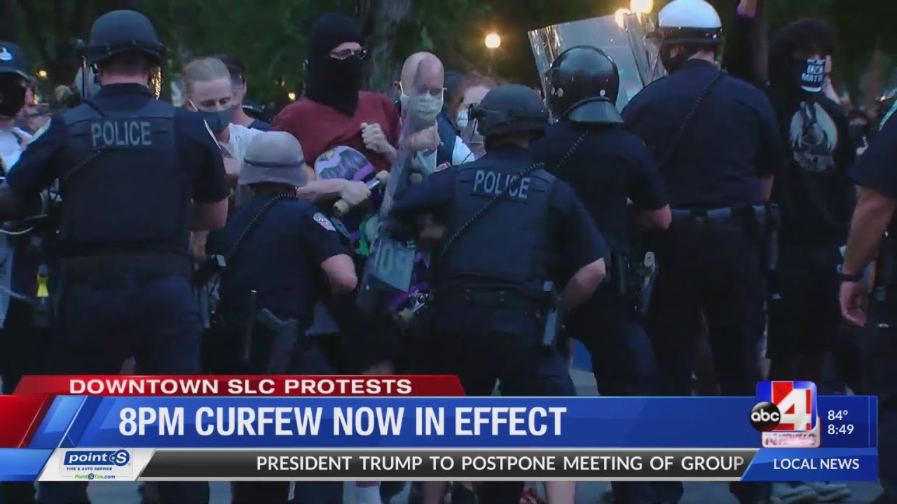 Violent protests in Salt Lake City pt.4