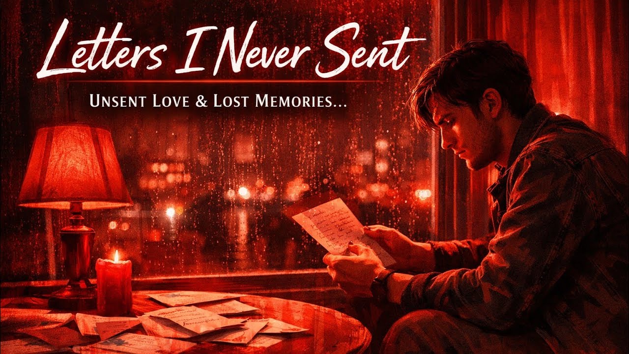 RED VIBE - modern music production - “Letters I Never Sent” [ Official Lyrics Video ]