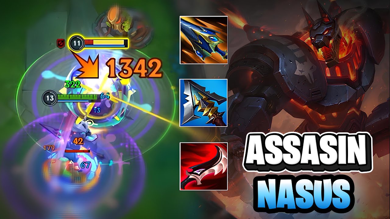 The Ultra Dangerous Nasus Build! Delete Everyone! Wild Rift (Runes & Build)
