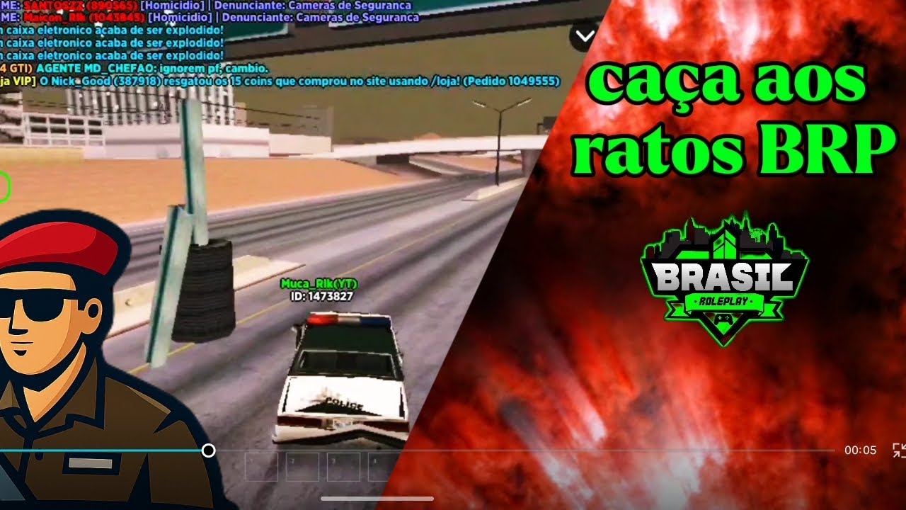 Caça aos ratos BRP! // BRASIL ROLEPLAY