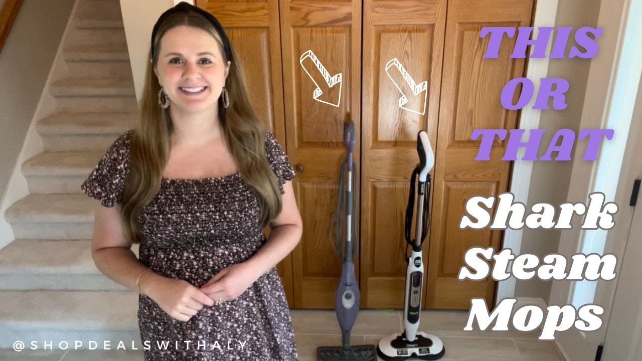 Shark Steam Mop Comparison--Pocket Mop VS Steam & Scrub with Steam Blaster