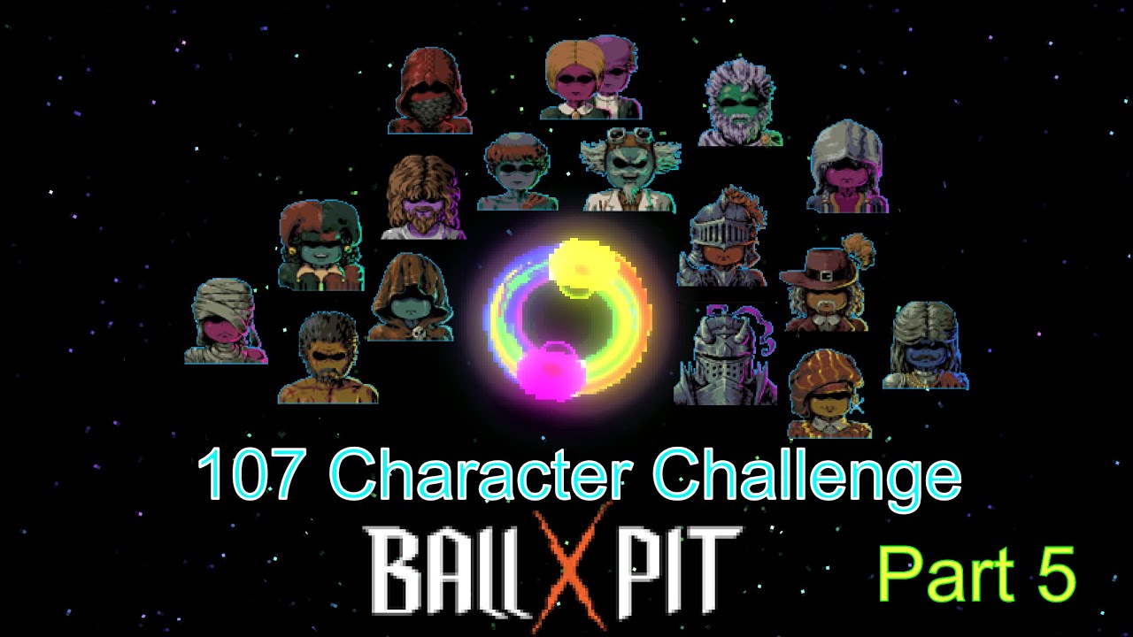 Ball x Pit - All 107 Character Combos Challenge Part 5