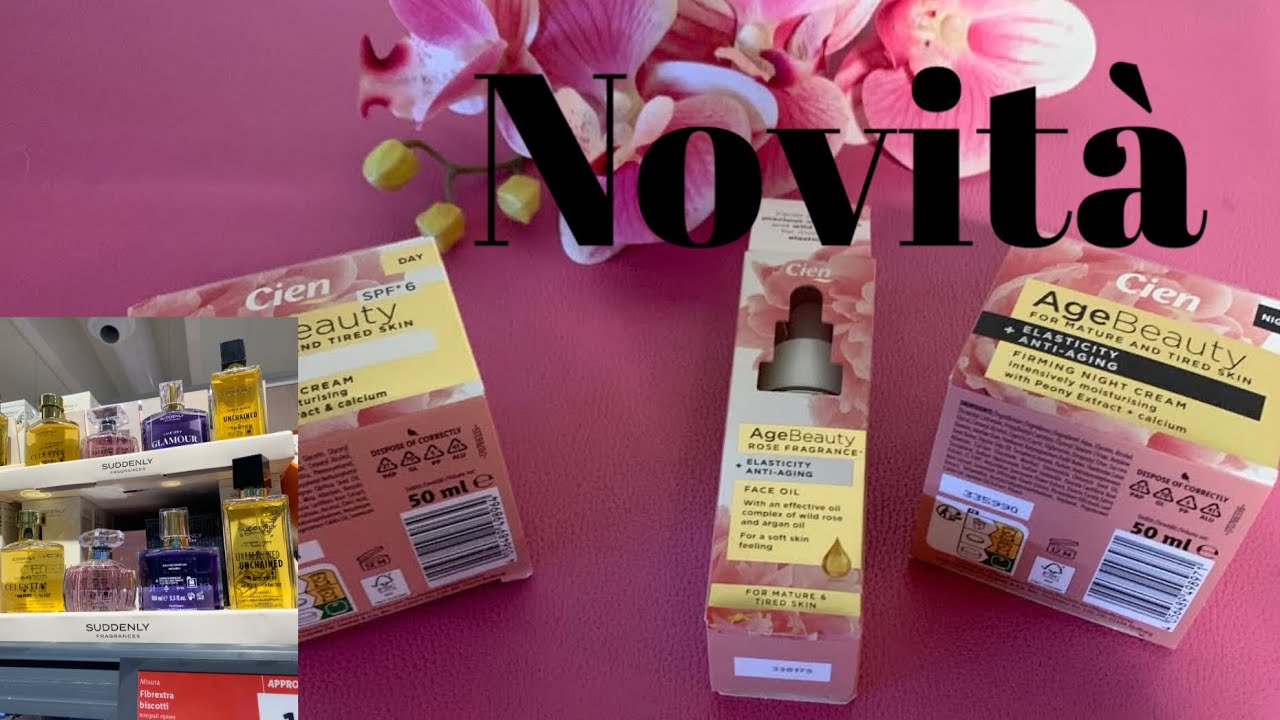 Lidl:😍Nuova linea Age Beauty Cien alla peonia , nuovi profumi Luxury e ritorni Lidl 😍 