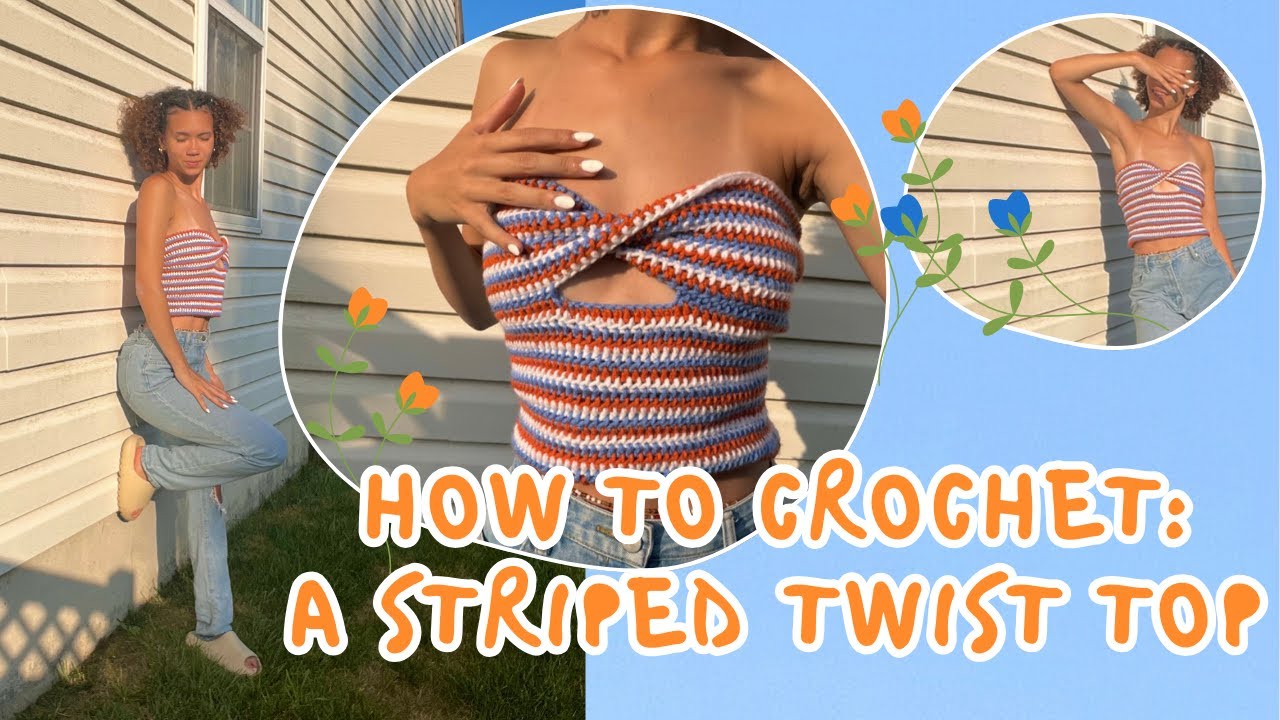 crochet twist top tutorial