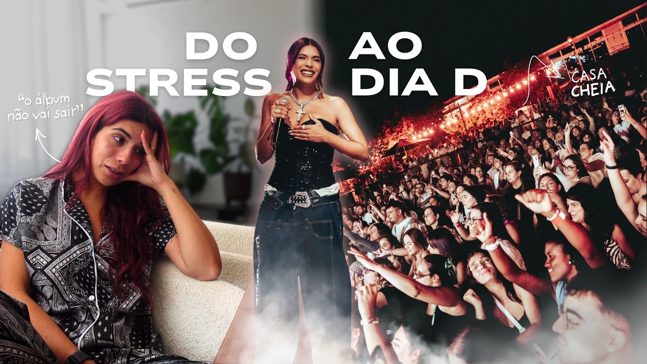 LANCEI O MEU 1º ÁLBUM (e cantei-o ao vivo para vocês) | vlog semanal 2025 #18 | Catarina Filipe