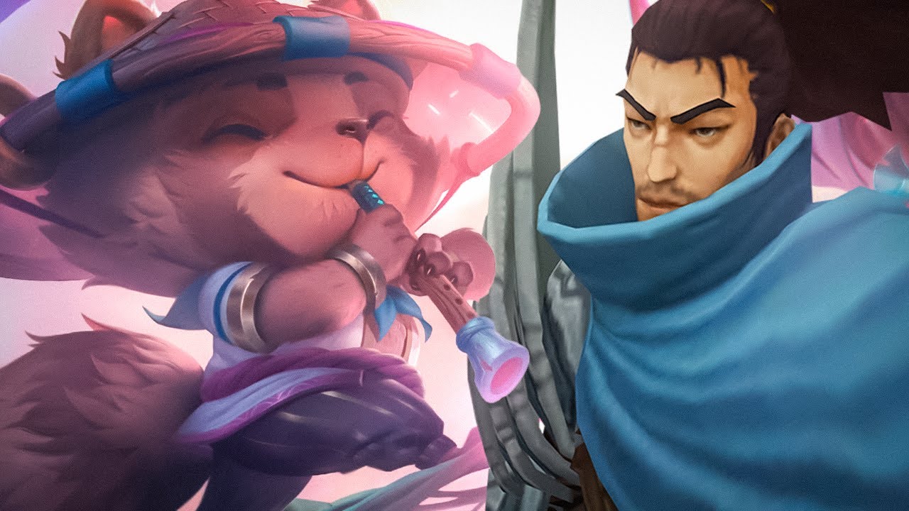 AMASSANDO NA LANE DE YASUO CONTRA O TEEMO DO ARTHUR LANCHES