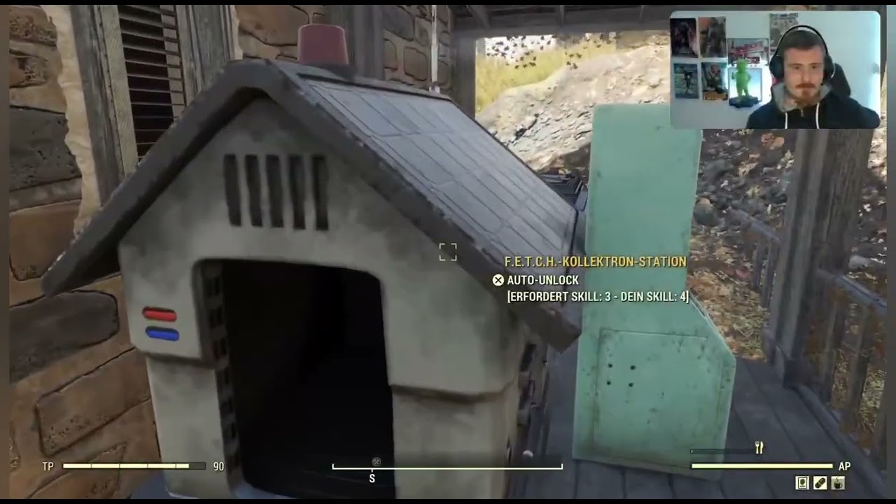Fallout76 Camp Bewertung 36, super günstiger Händler und schlechteste Camp Punktzahl 