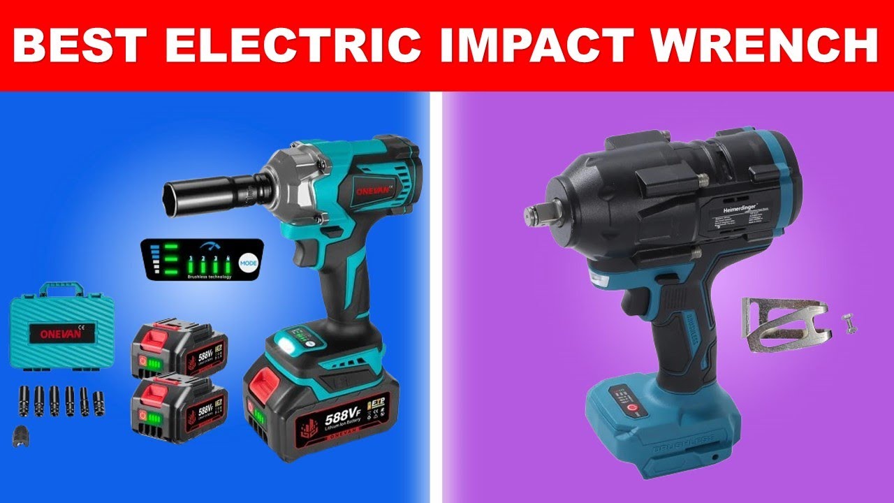 Top 5 Best Electric Impact Wrench in 2026 on AliExpress