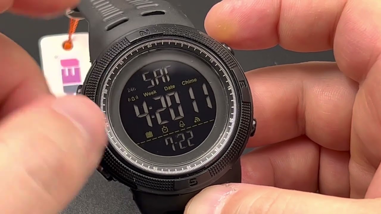 Настройка часов SKMEI 1251