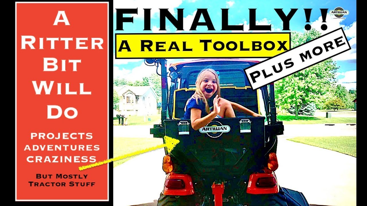 NEW TRACTOR TOOLBOX (sure beats an ammo can)