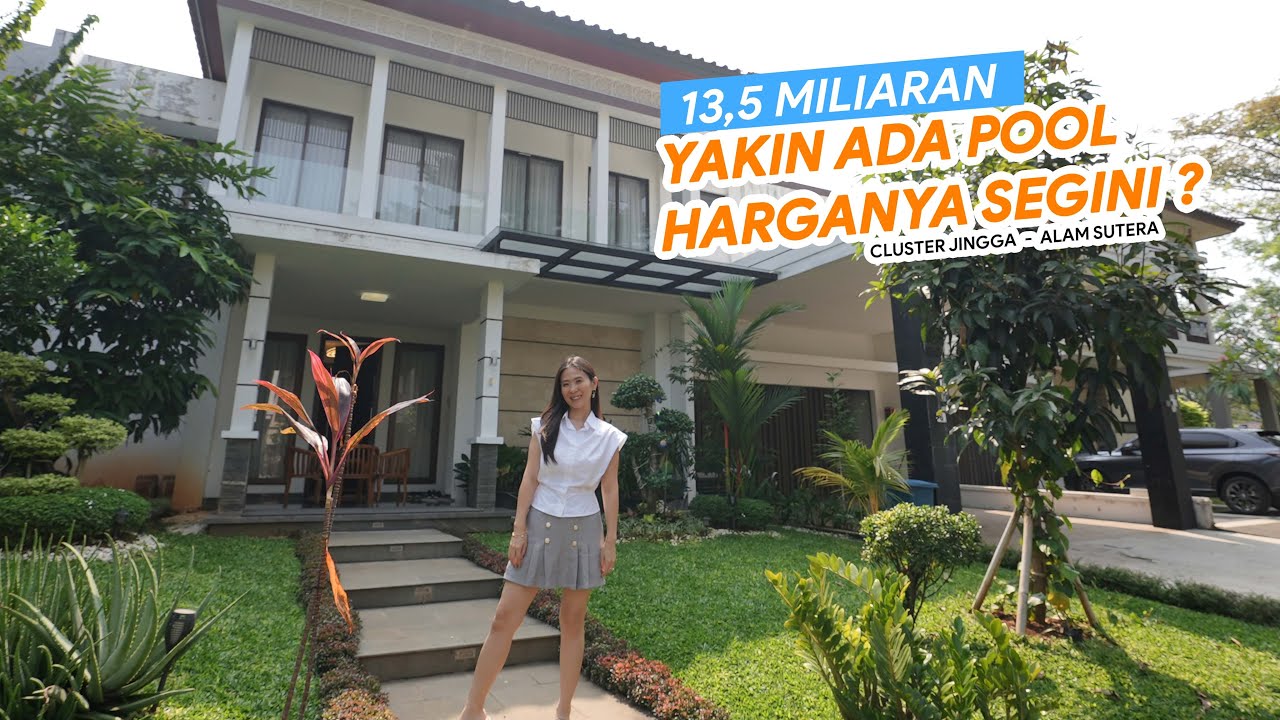 Eps. 516 | Rumah Alam Sutera sudah ada Pool tapi kok Murah? Deket pasar 8 dan Flavor Bliss (SOLD)