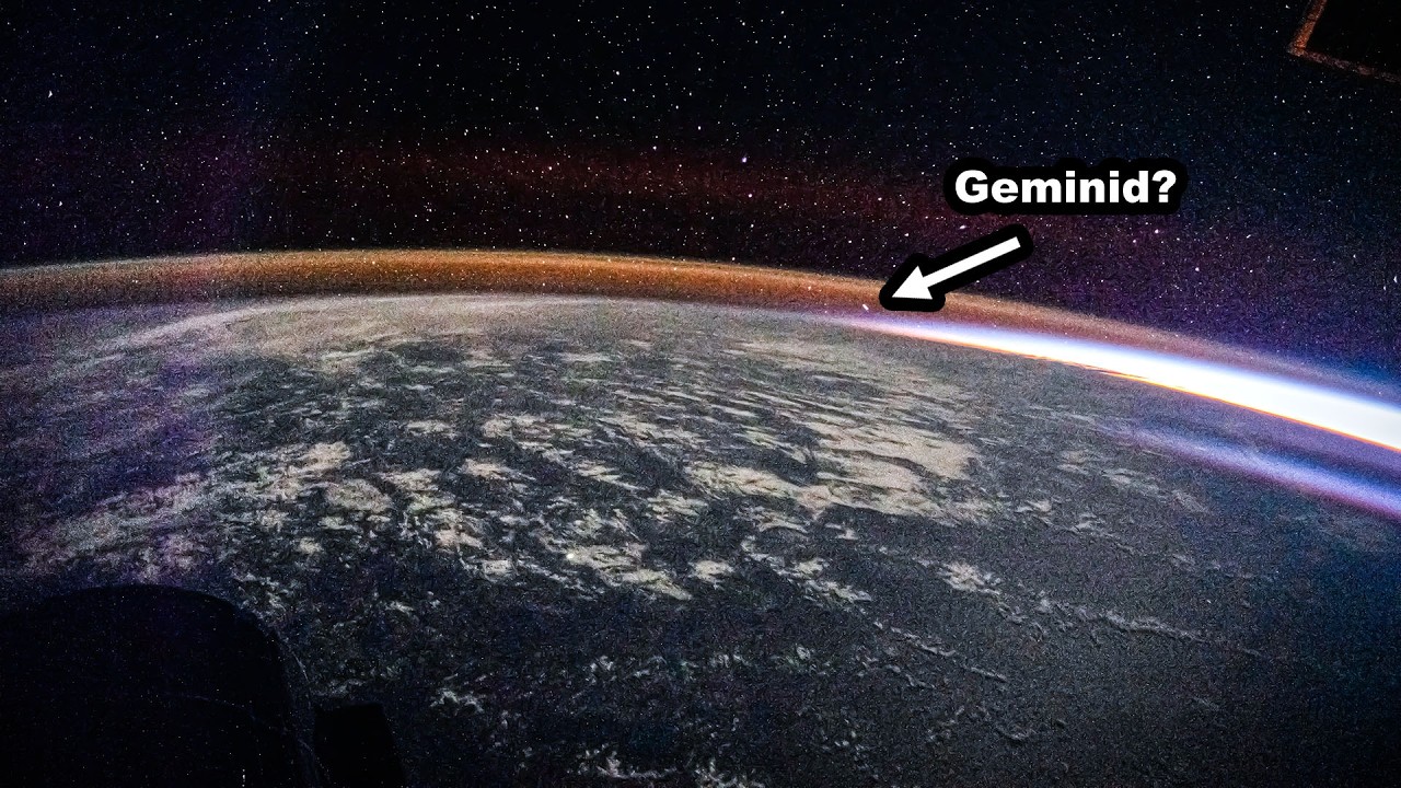 ISS Timelapse - Brazilian Coast and Meteors (13 Dec 2025)