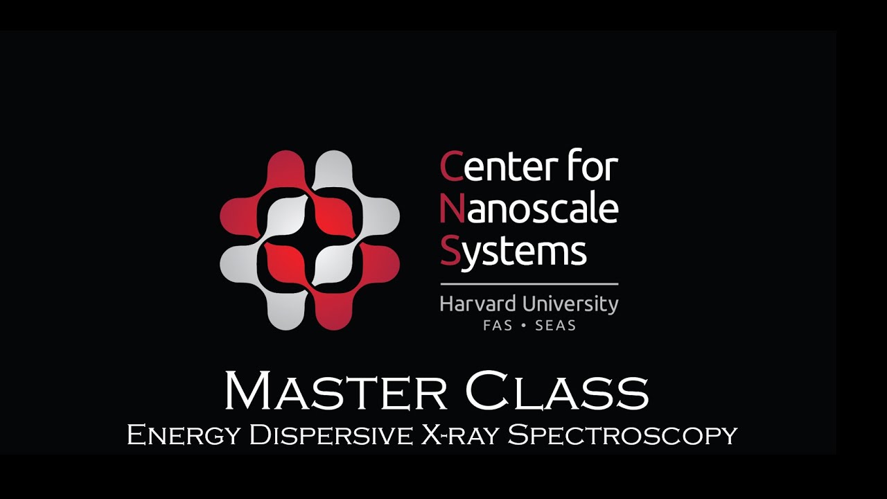 Masterclass: Energy Dispersive X-ray Spectroscopy, Jules Gardener