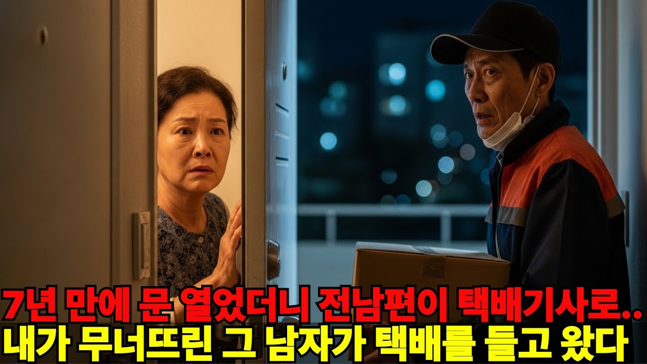 7년 만에 문을 열었더니 전남편이 택배기사로 서 있었다. 그날부터 지옥이 시작되는데..