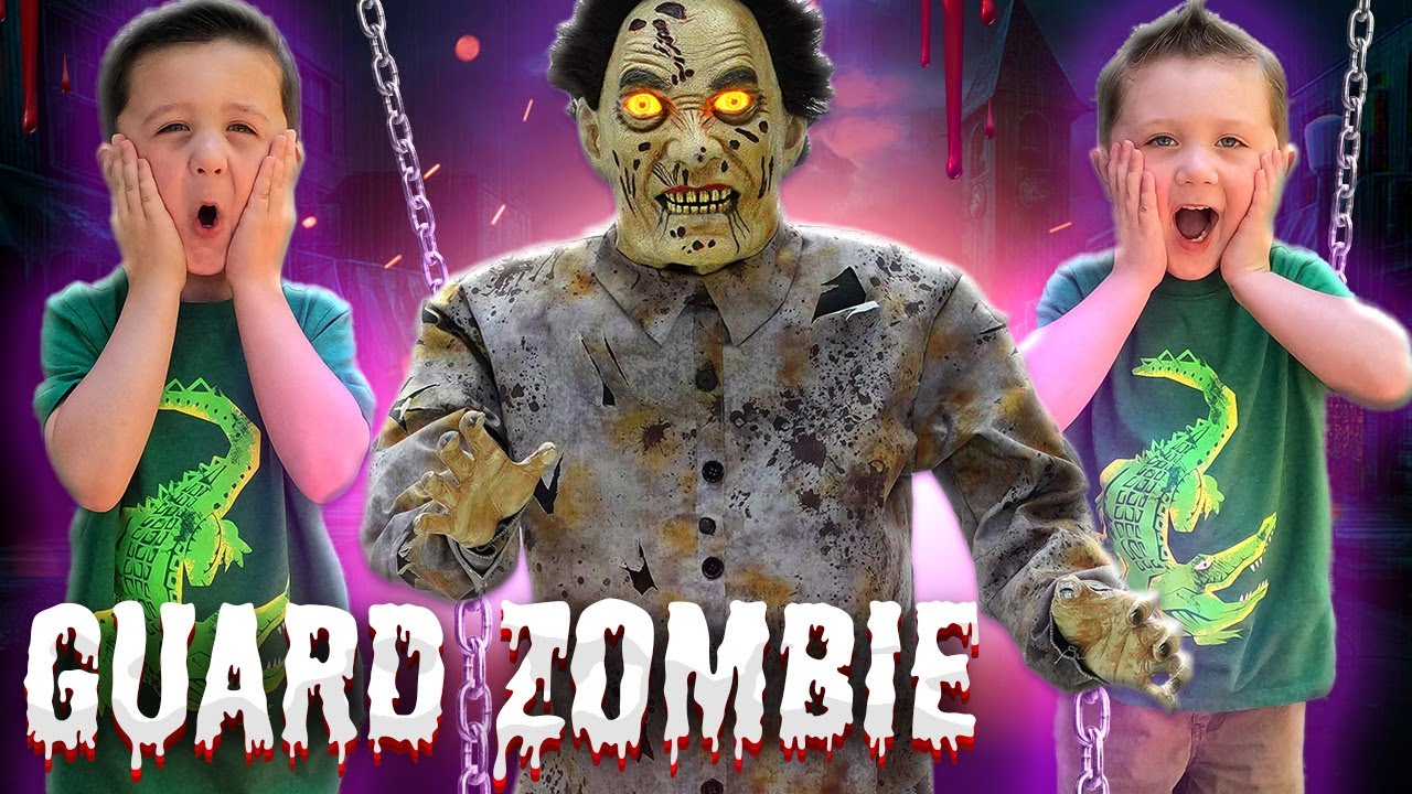 Guard Zombie Lowes Halloween 2023 | Unbox Setup Halloween Animatronic