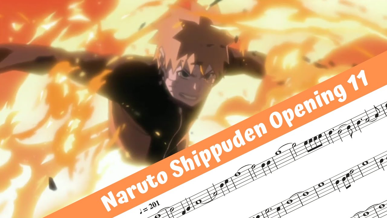 Naruto Shippuden Opening 11 (Flute)