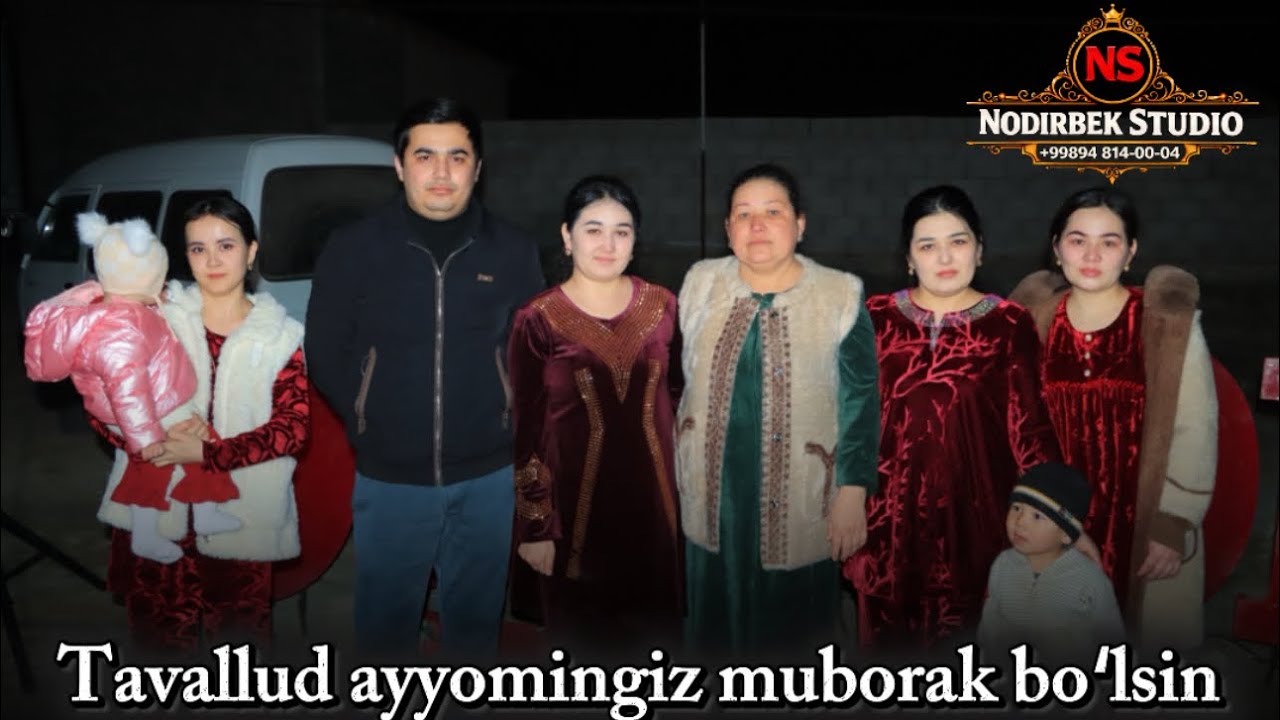 NODIRBEK STUDIO. 15.03.2026 Mangʻit  Muhabbat onamizni tabriklab tashrif buyurdik. ☎️94-814-00-04