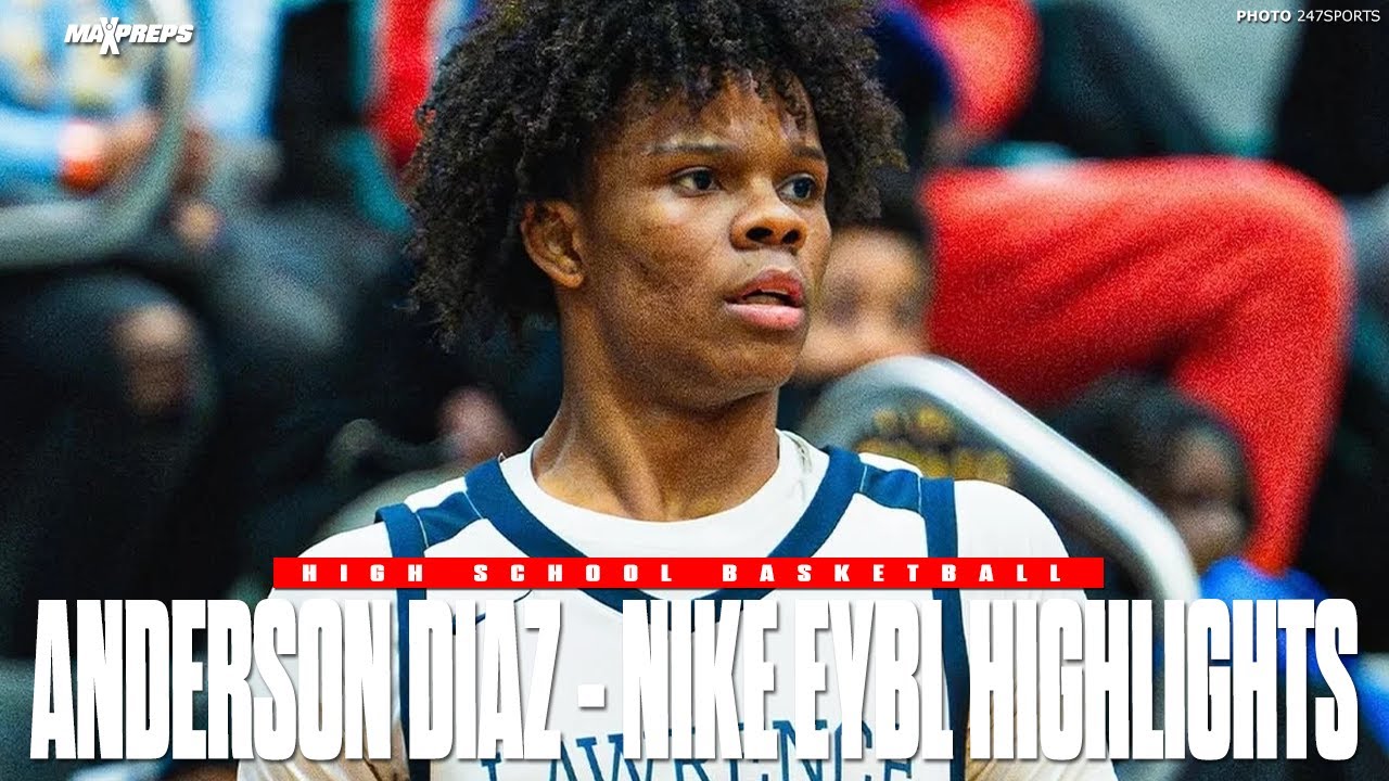 4⭐️ Anderson Diaz put on a SHOW during the NIKE EYBL session 4🏀‼️