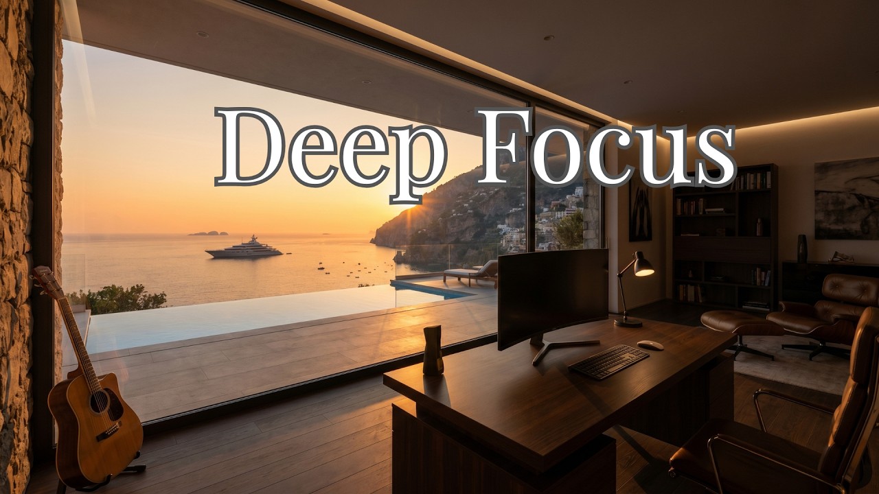 Tranquil Jazz Café | Relaxing Background Music for Work & Study