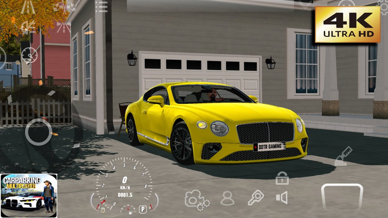 Bentley Continental Realistic gameplay - Car Parking Multiplayer