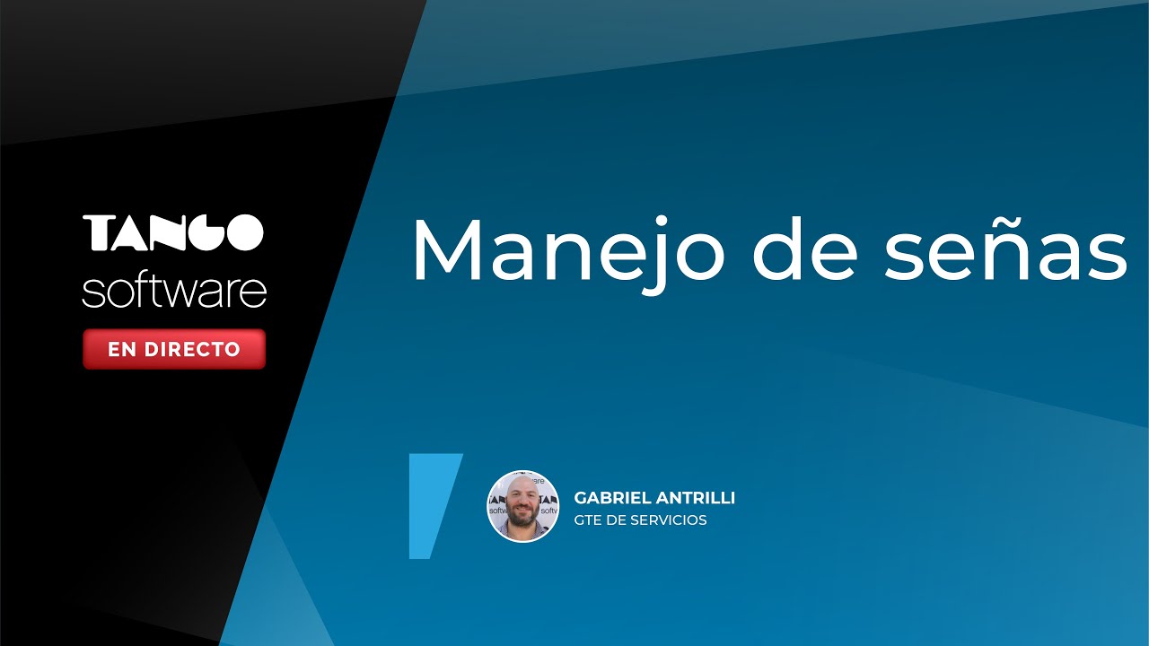 Tango Software - Manejo de señas