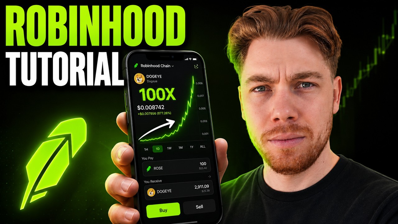 Как торговать мем-коинами с потенциалом 100х в сети Robinhood