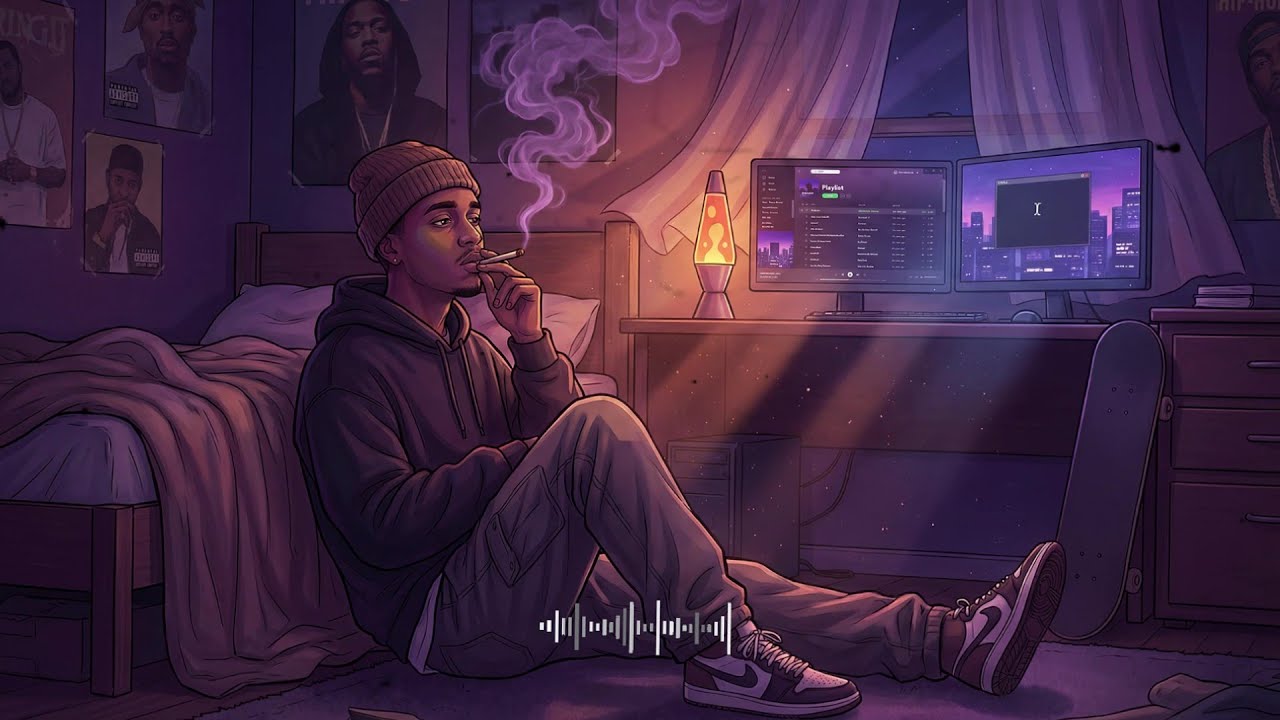 Just Me and the Smoke (Playlist) — 420 Vibe Music | OG Chill Rap • Stoner Vibes