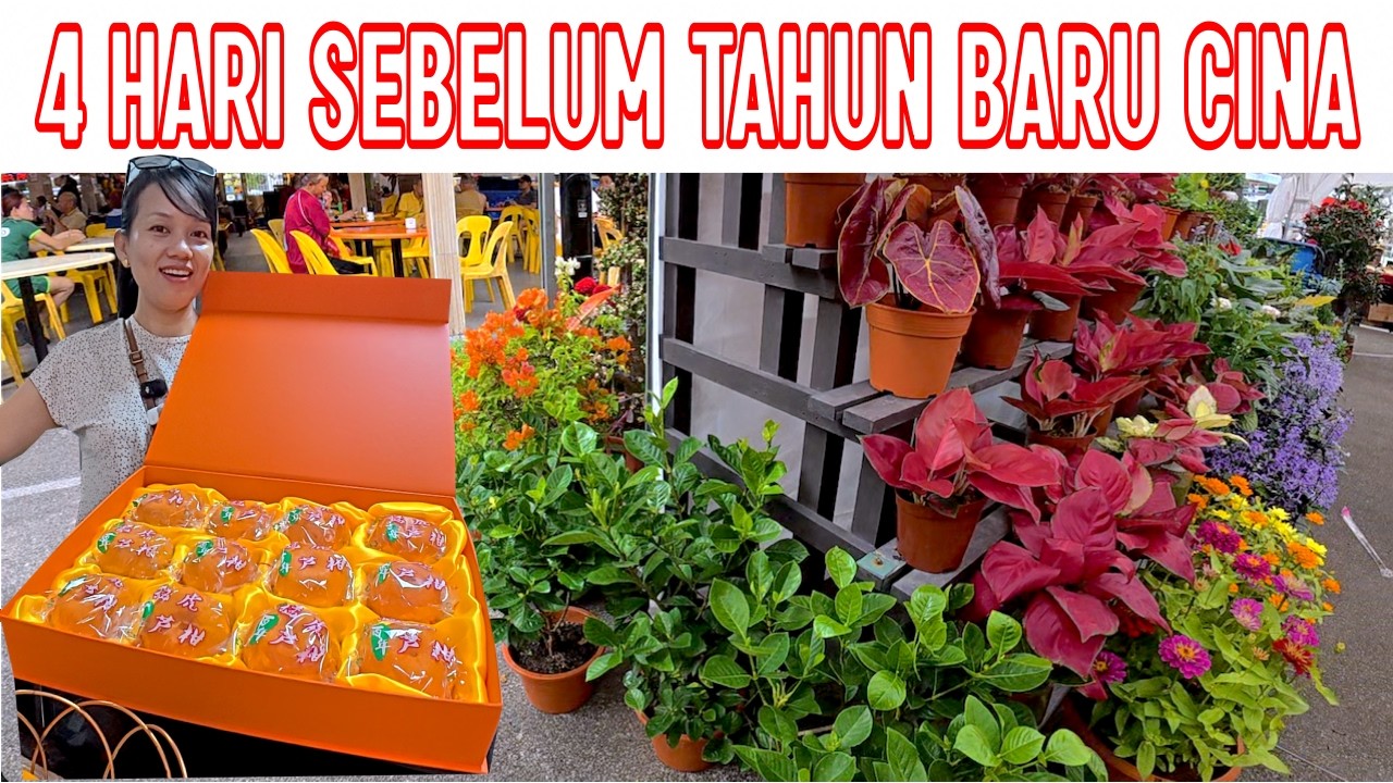 4 hari sebelum Imlek di Singapura, niat beli bunga malah beli kue Nastar