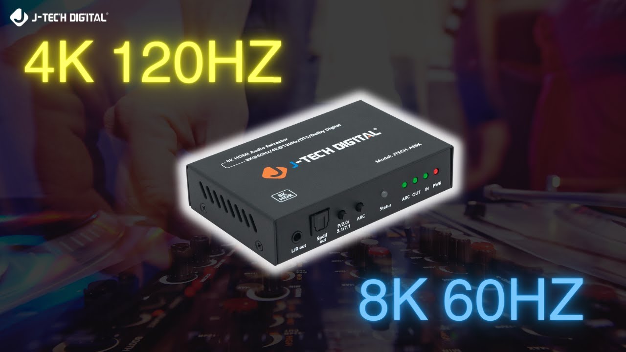 Обзор продукта &laquo;Аудиоэкстрактор 4K 120 Гц 8K 60 Гц&raquo;