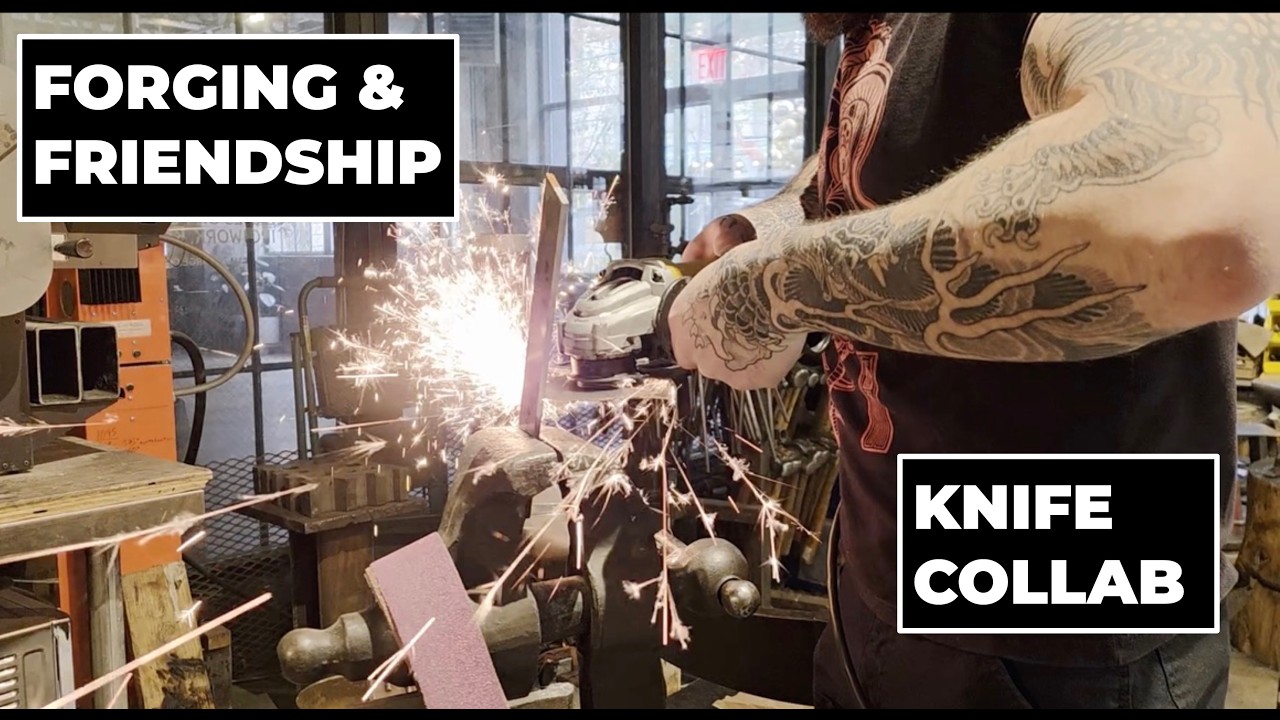 Two Knives, Two Makers: A Forging & Clay Handle Collab