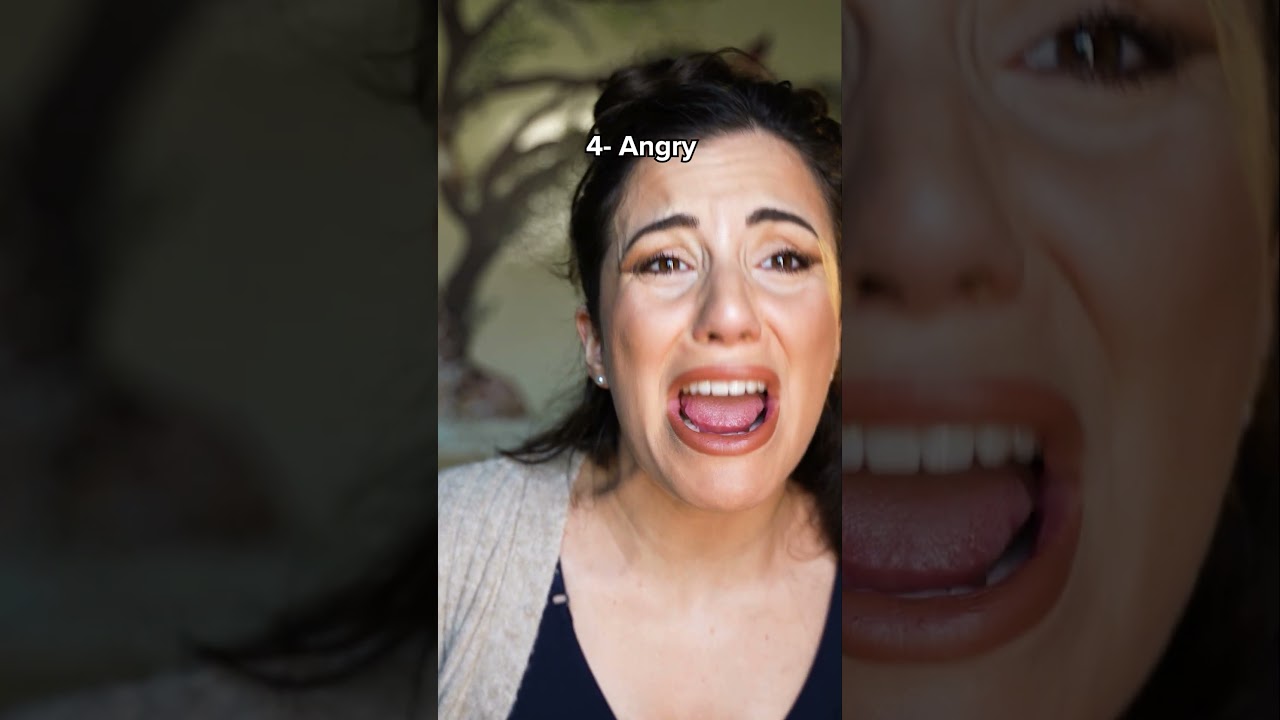 Trying 7 emotions under 1 minute #acting #actingemotions