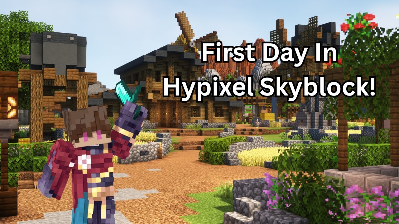 First Day In Hypixel Skyblock!