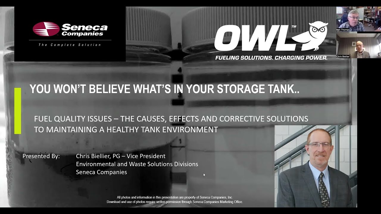 You Won't Believe What's in Your Storage Tank..