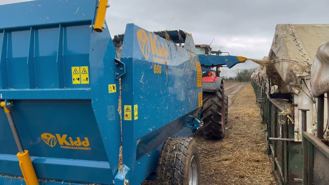 Kidd 850T Straw Shredder