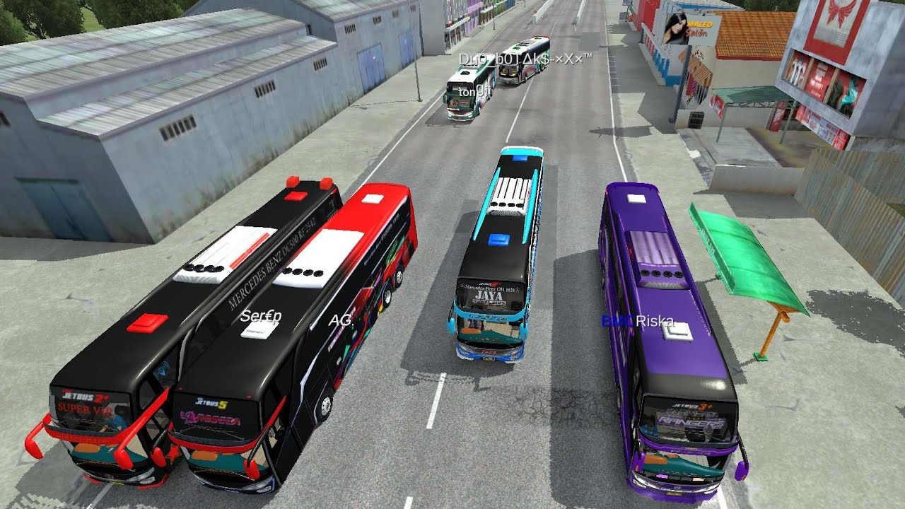 🔴DUNIA BUS SIMULATOR 👉bussid v44. 1