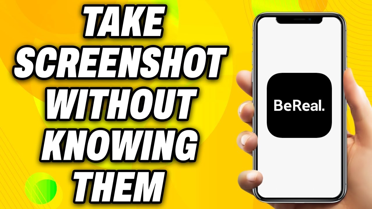 How To Screenshot Someone's Bereal Without Them Knowing - Quick Fix