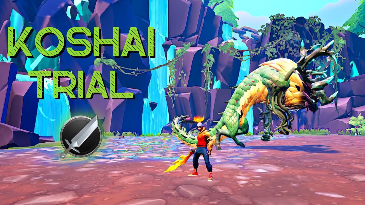Dauntless Koshai Trials - Solo Sword Easiest Sub 5 build