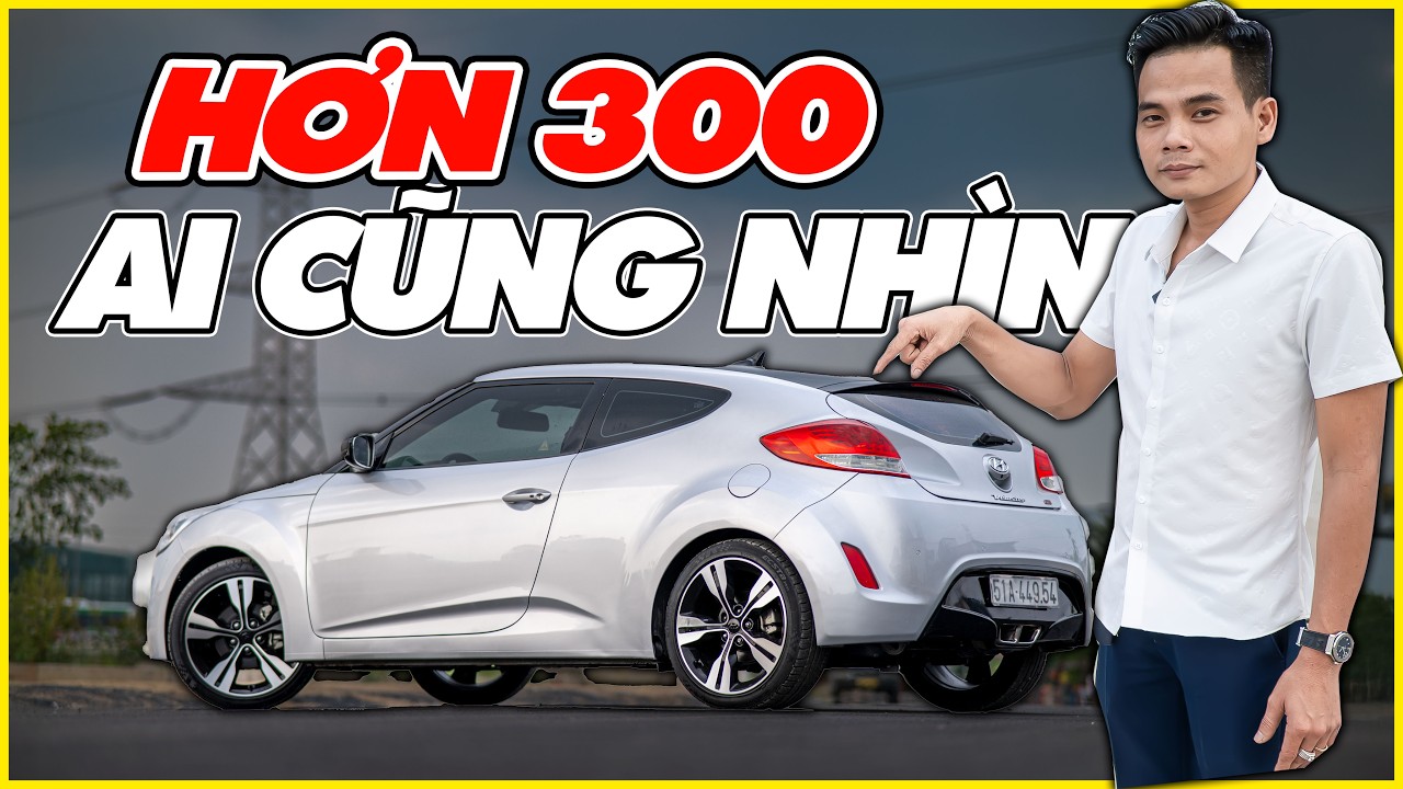 Chỉ Hơn 300Tr Mà Ai Cũng Nhìn Hyundai Veloster 2011 1.6AT ! Xe Nhập Hàn Chạy Chỉ 88.000KM