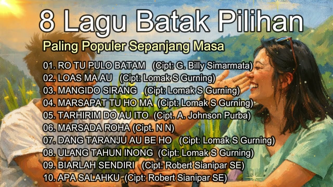 🔥 8 Lagu Batak Terbaik & Terpopuler Sepanjang Masa | Album Batak Terbaru Paling Dicari