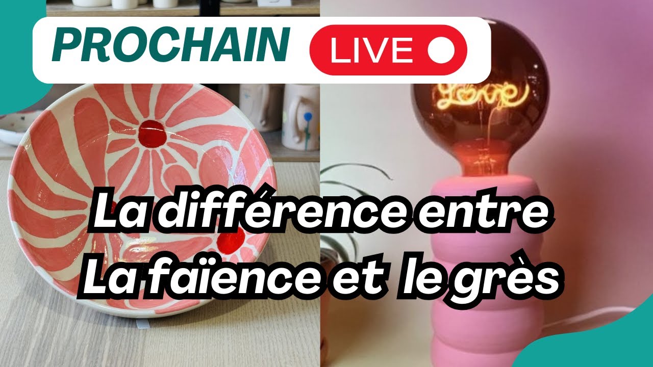 La différence entre la faïence et le grès live #7