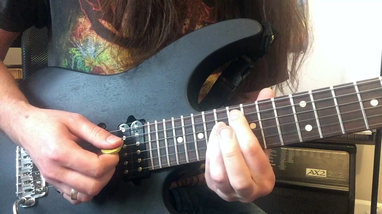 Whitechapel Bring Me Home guitar solo lesson + cover Weekend Wankshop 101