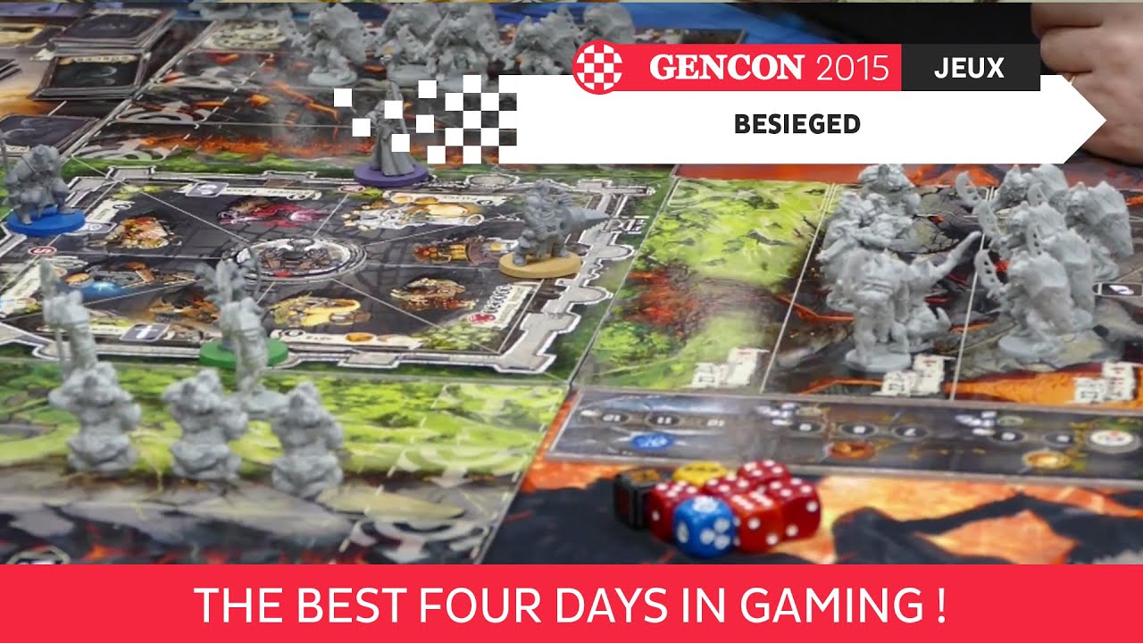 GenCon 2015 - B-Sieged - Cool mini or not - VOSTFR