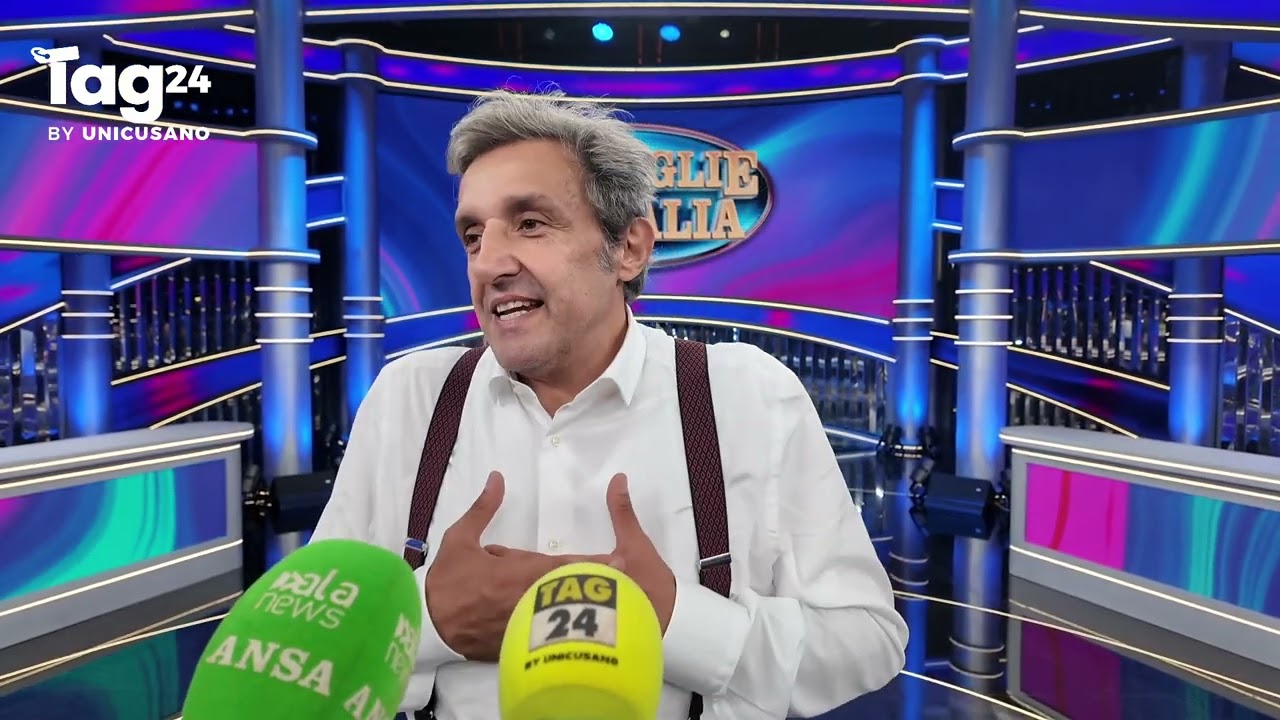 Flavio Insinna presenta Famiglie d’Italia su La7: “Una sfida, ma non chiudo le porte alla Rai”