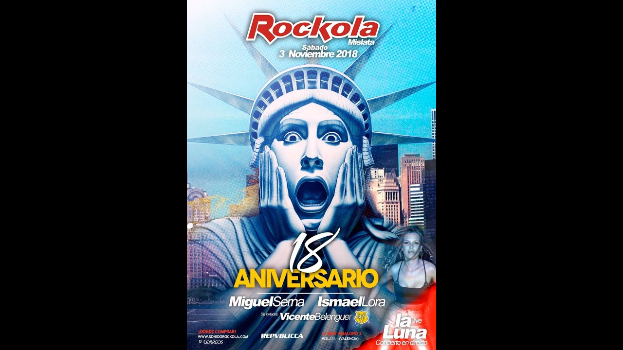 ROCKOLA MISLATA Cd Promo 18 Aniversario (03-11-2018) Ismael Lora