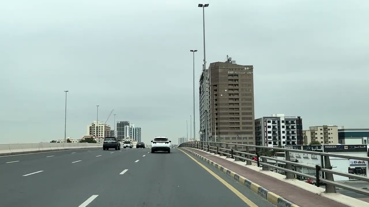 Ajman City - Drive in Beautiful Downtown- UAE
